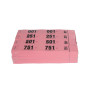 CARNET 50 TICKETS VESTIAIRES - ROSE