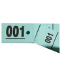 CARNET 50 TICKETS VESTIAIRES - VERT