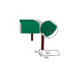 3 en 1 SPUNBOND 0,40x4,8m Vert sapin