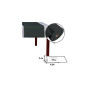 3 en 1 SPUNBOND 0,40x4,8m Noir