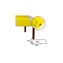3 en 1 SPUNBOND 0,40x4,8m Jaune