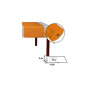3 en 1 SPUNBOND 0,40x4,8m Orange
