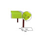 3 en 1 SPUNBOND 0,40x4,8m Vert kiwi