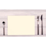 100 Sets de table SPUNB.30x40 Ivoire