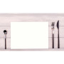100 Sets de table SPUNB.30x40 Blanc
