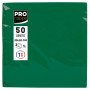 50Serv. OUATE micro-gauf.20X20Vert sapin