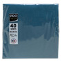40 Serviettes OUATE38X38cmBleu Pacifique