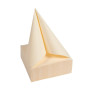 50 Serv.OUATE micro-gauf.20X20 Ivoire