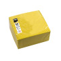 50Serviettes OUATE micro-gauf.20X20Jaune