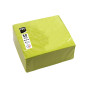50Serv.OUATE micro-gaufré 20X20Vert kiwi