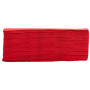 40Serviettes OUATE micro-gauf.38X38Rouge