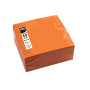50Serviettes OUATE micro-gauf20X20Orange