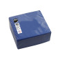 40 Serv.OUATE micro-gaufré38X38 Marine