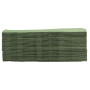 40 Serv.OUATE micro-gauf.38X38 V.olive