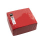 40Serviettes OUATE micro-gauf.38X38Rouge