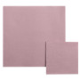 40 Serviettes OUATE 38X38cm Vieux rose