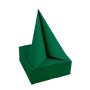 40Serv. OUATE micro-gauf.38X38Vert sapin