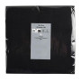 50 Serviettes OUATE micro-gauf.20X20Noir