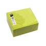 40Serv.OUATE micro-gaufré 38X38Vert kiwi