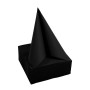 40 Serviettes OUATE micro-gauf.38X38Noir