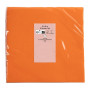 50Serviettes OUATE micro-gauf20X20Orange