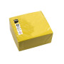 40Serviettes OUATE micro-gauf.38X38Jaune