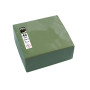 40 Serv.OUATE micro-gauf.38X38 V.olive