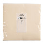 40 Serv. OUATE micro-gauf. 38X38 Ivoire