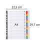 Intercal. A-Z A4 20p carte bl.+ongl.coul