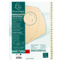 INTERCAL. CARTE PEAU A4 26 POS. A-Z