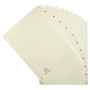 INTERCAL.CARTE PEAU A4 12 POS. JANV/DEC.