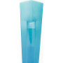 THE MAGAZINE turquoise translucide