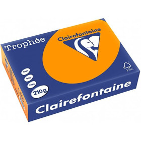 CLF R/250F TROPHEE 210G A4 ORANGE VIF 1767