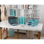 THE MAGAZINE turquoise translucide