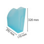 THE MAGAZINE turquoise translucide