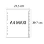 Intercalaires PP gris A4+ 20p A-Z
