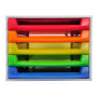 THE BOX ouvert Linicolor arlequin transp