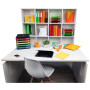 THE BOX ouvert Linicolor arlequin transp