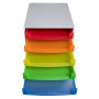 THE BOX ouvert Linicolor arlequin transp
