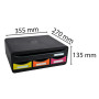 TOOLBOX MINI 4 tiroirs IDERAMA arlequin