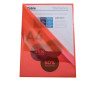 SACHET 10 POCH.COINS PP Grainé ROUGE