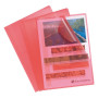 SACHET 10 POCH.COINS PP Grainé ROUGE