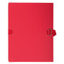 CHEM.DOS EXTENSIBLE PAPIER TOILE ROUGE