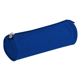 * BASIC Trousse ronde Ø7x22cm bleu