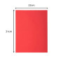 Pt 250 sous-chemises SUPER 60 rouge