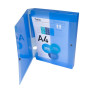 Boite class. pression D40 KC Trans. bleu