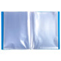 PORTE-VUES PP A4 100 VUES BLEU