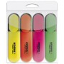 Kores surligneurs BRIGHT LINER étui de 4