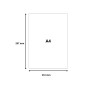 ETUI 100 F.BRISTOL BLANC 210/297