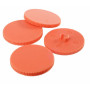 Disques de rechange pour perforateur HDC150 x10. Blister - Orange - Rapid